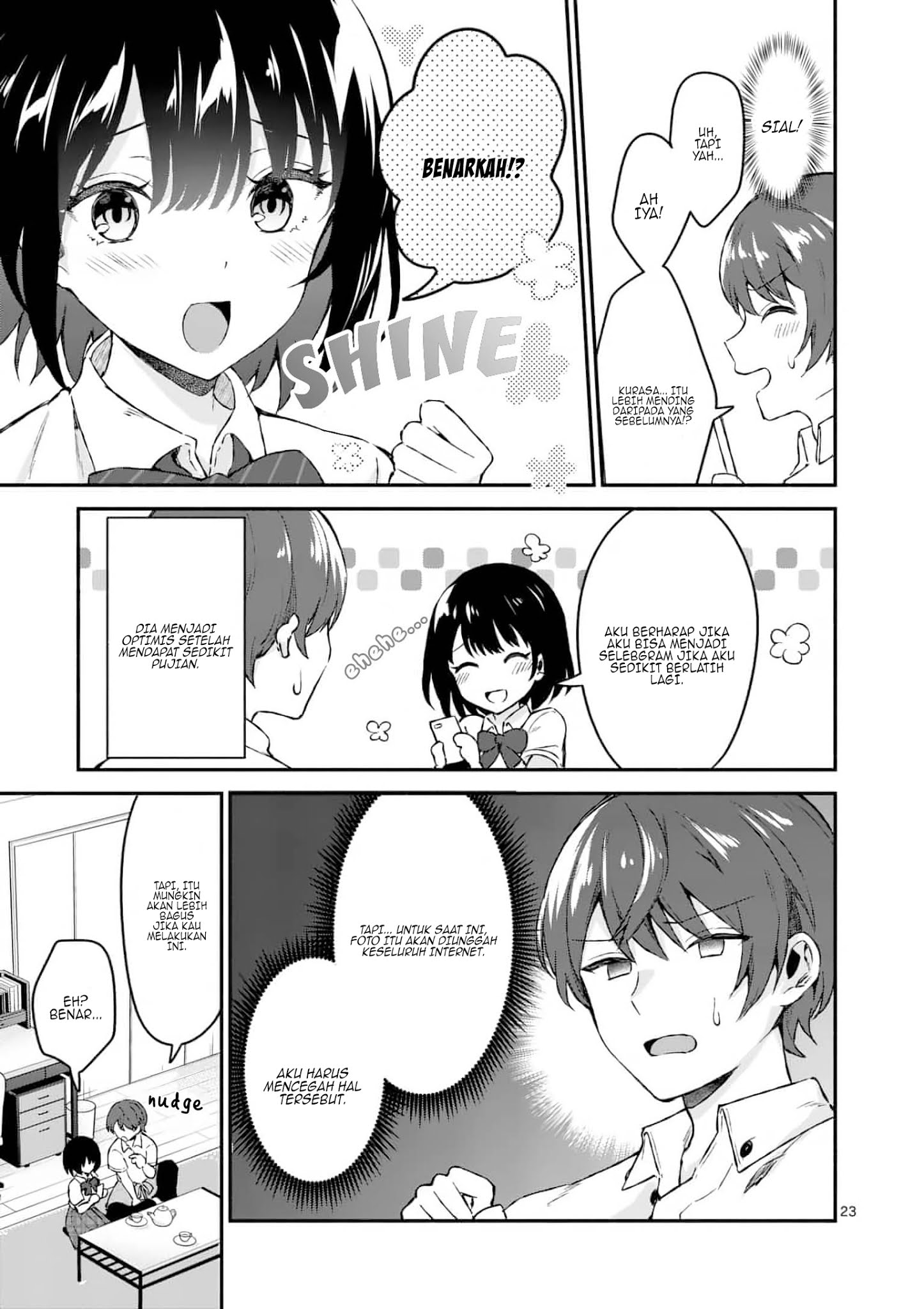 Shiotaiou no Sato-san ga Ore ni dake Amai Chapter 1 Gambar 23