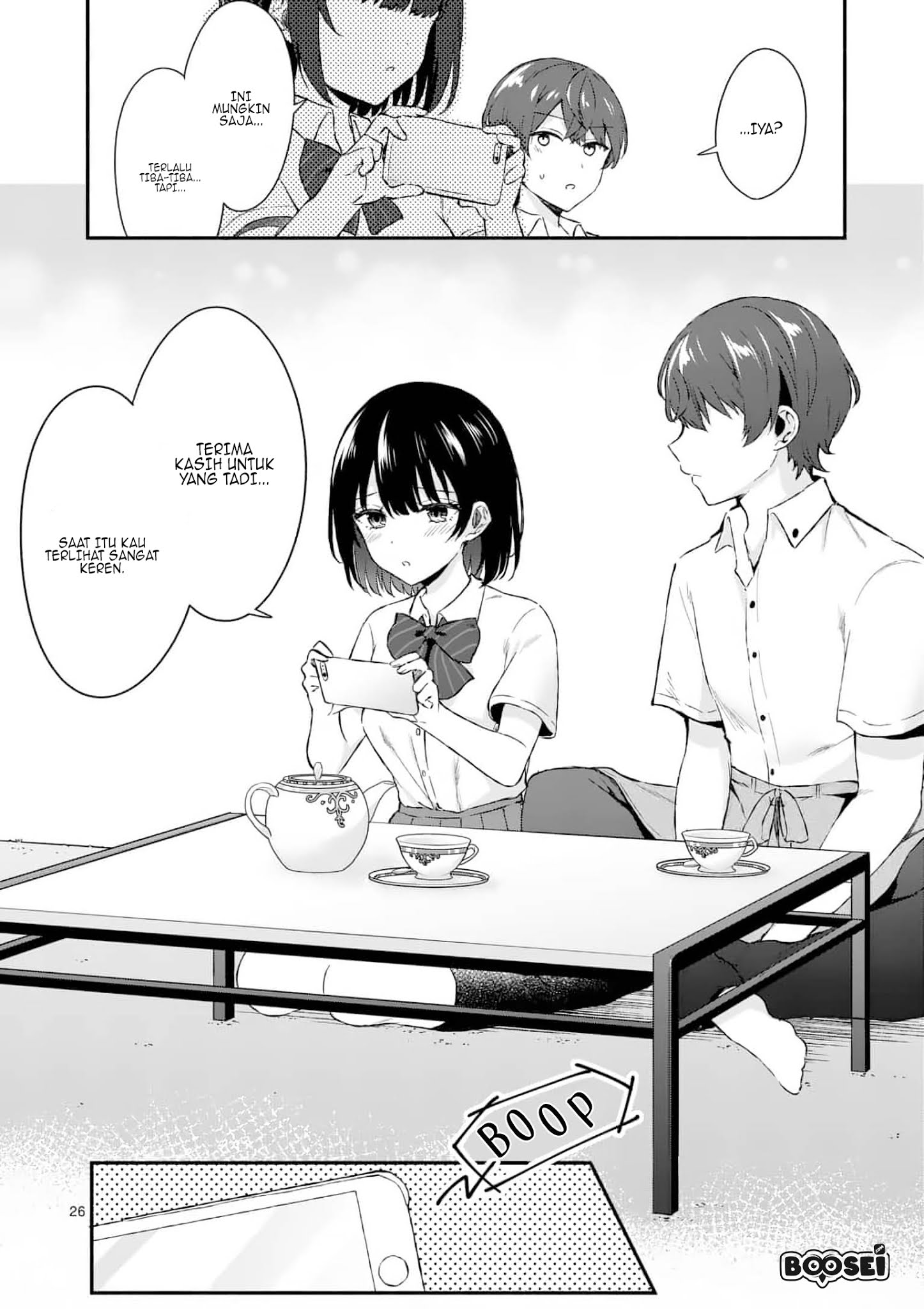Shiotaiou no Sato-san ga Ore ni dake Amai Chapter 1 Gambar 26