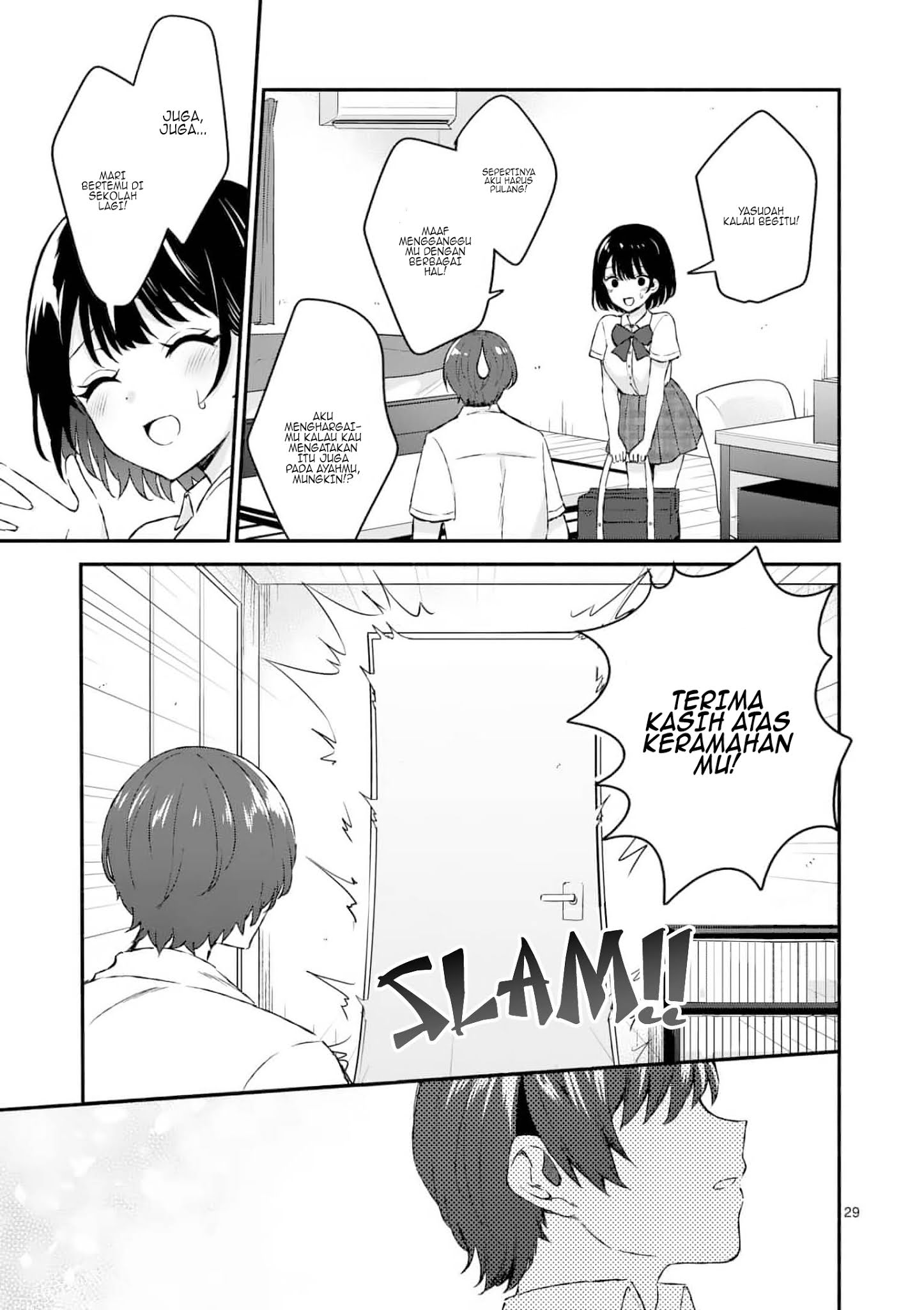 Shiotaiou no Sato-san ga Ore ni dake Amai Chapter 1 Gambar 29
