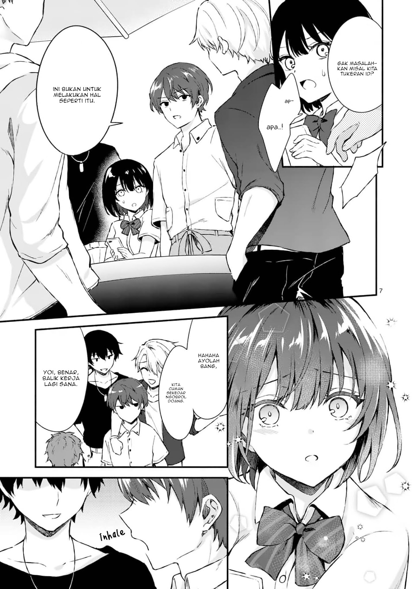 Shiotaiou no Sato-san ga Ore ni dake Amai Chapter 1 Gambar 7