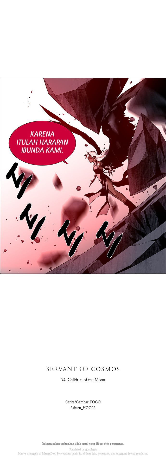 LESSA – Servant of Cosmos Chapter 74 Gambar 45