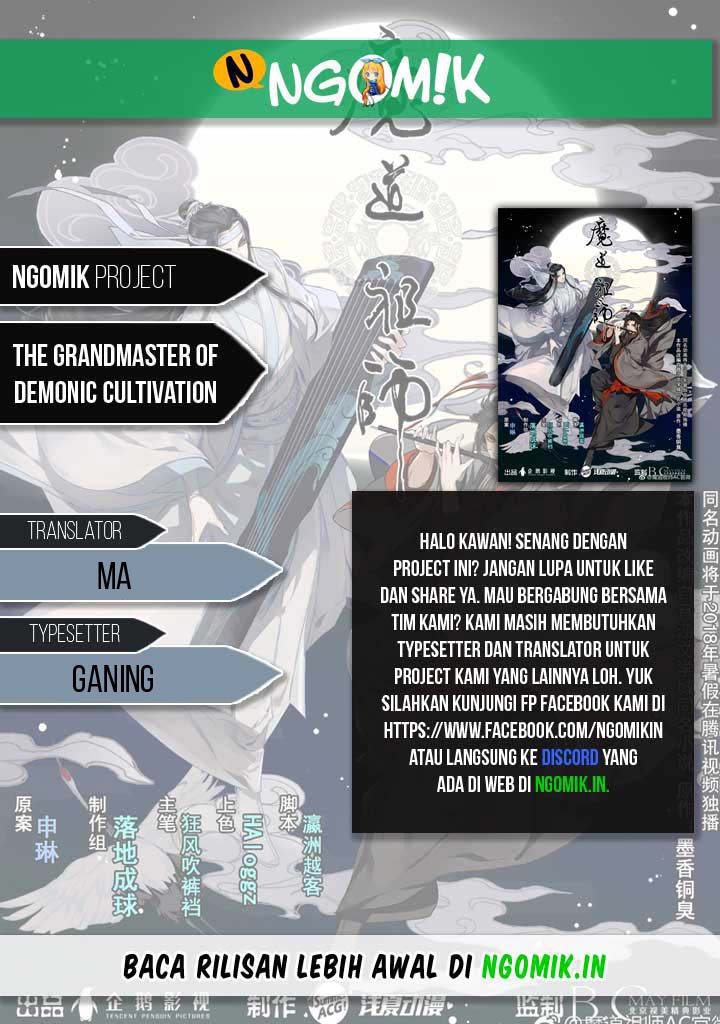 Baca Komik The Grandmaster of Demonic Cultivation Chapter 58 Gambar 1