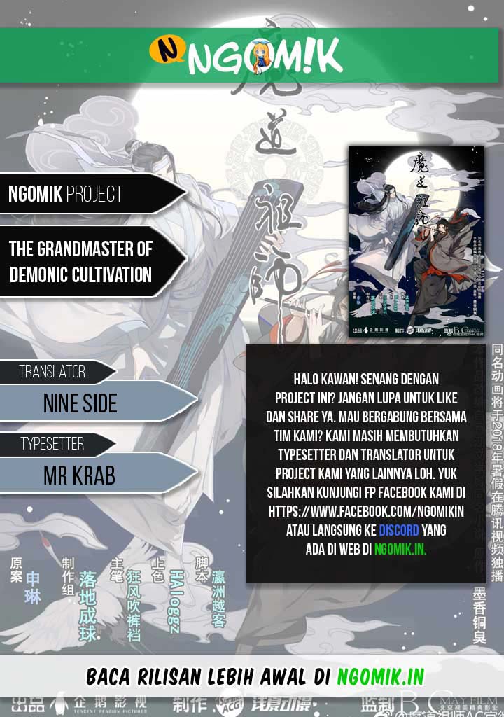 Baca Komik The Grandmaster of Demonic Cultivation Chapter 45 Gambar 1