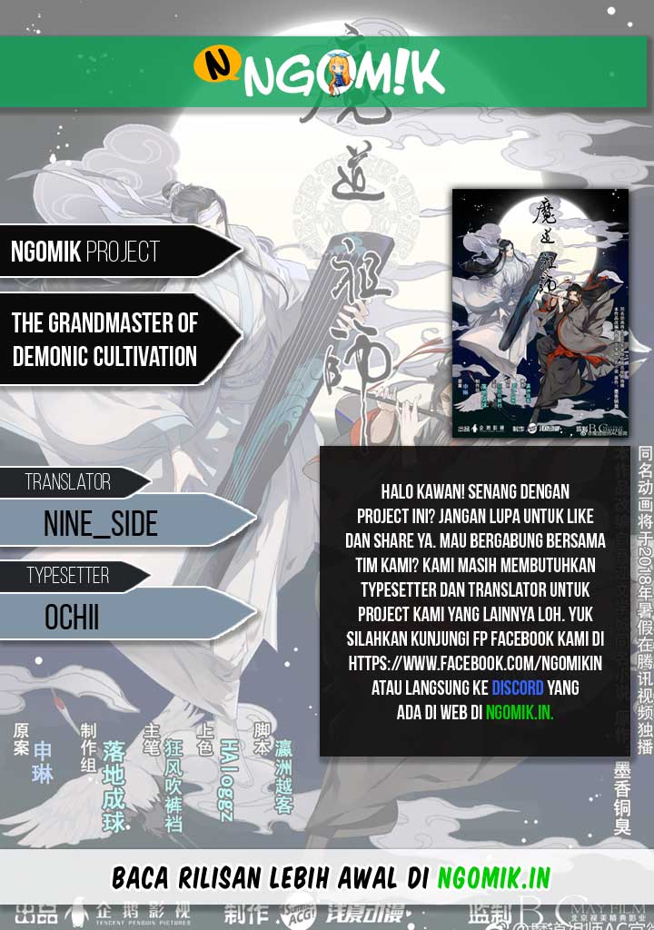 Baca Komik The Grandmaster of Demonic Cultivation Chapter 09 Gambar 1