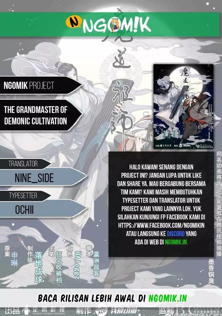 Baca Komik The Grandmaster of Demonic Cultivation Chapter 02 Gambar 1