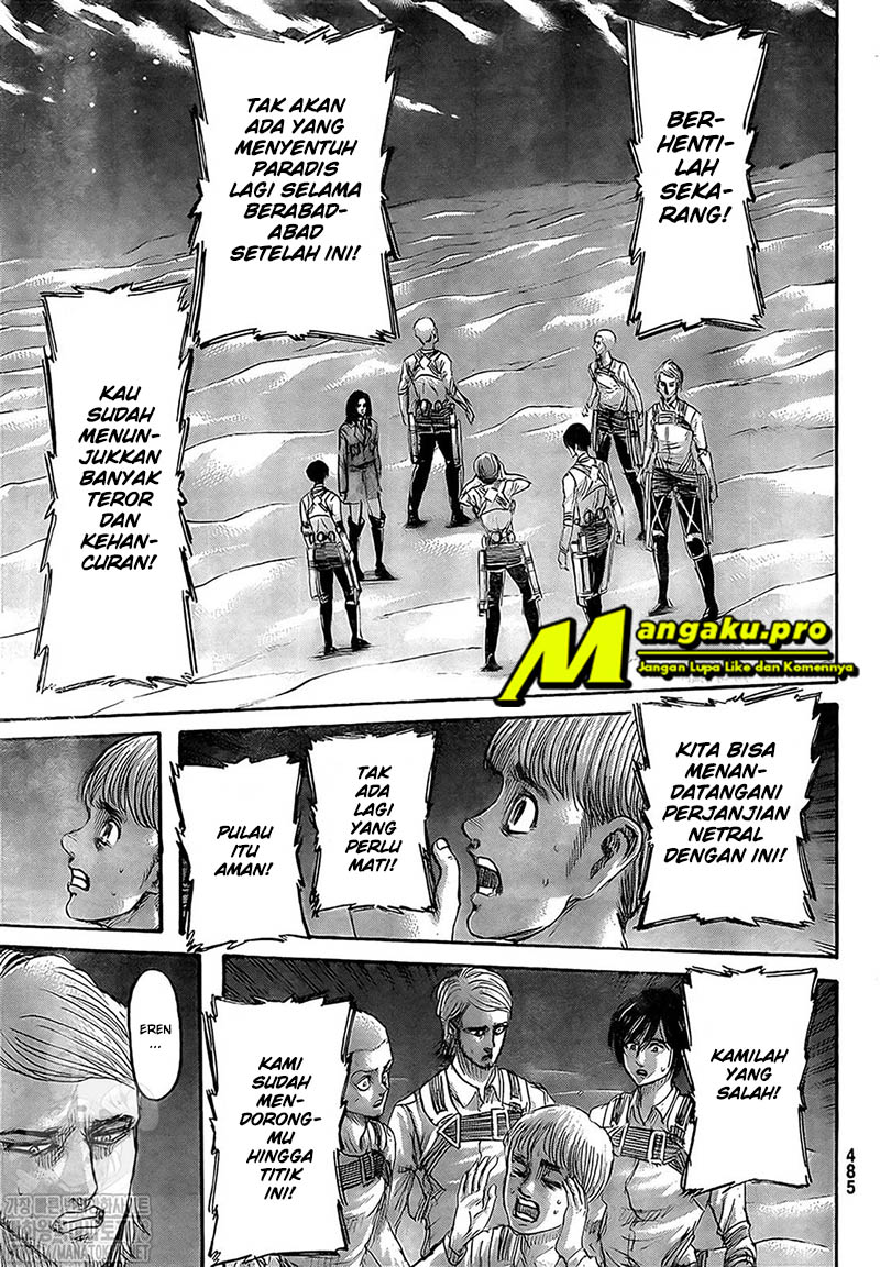 Shingeki no Kyojin Chapter 133.1 Gambar 15