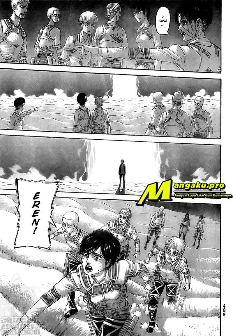 Shingeki no Kyojin Chapter 133.1 Gambar 19