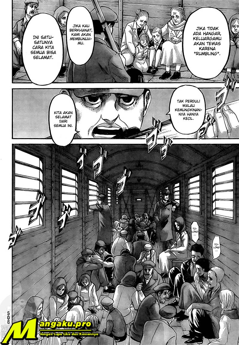 Shingeki no Kyojin Chapter 133.2 Gambar 16