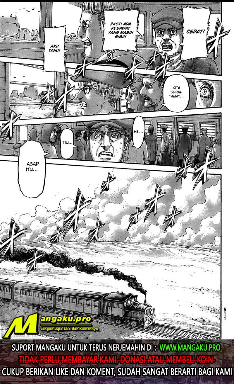Shingeki no Kyojin Chapter 133.2 Gambar 19