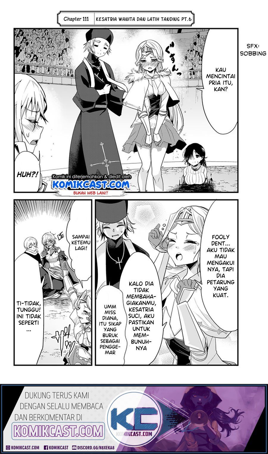 Ima Made Ichido mo Onna Atsukaisareta koto ga nai Onna Kishi wo Onna Atsukai suru Chapter 111 Gambar 3