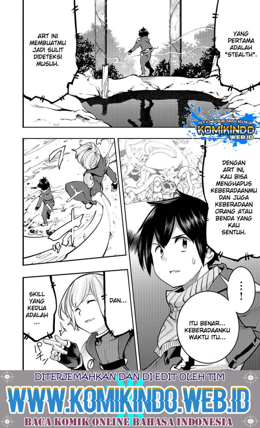 Hazure Skill [Mapping] wo Te ni Shita Shonen ha Saikyou Party to Dungeon ni Idomu Chapter 10.1 Gambar 17