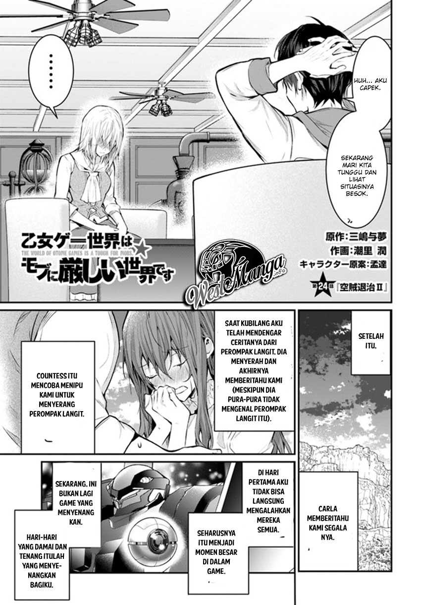 Baca  Otome Game Sekai wa Mob ni Kibishii Sekai Desu Chapter 24.1 Gambar 2