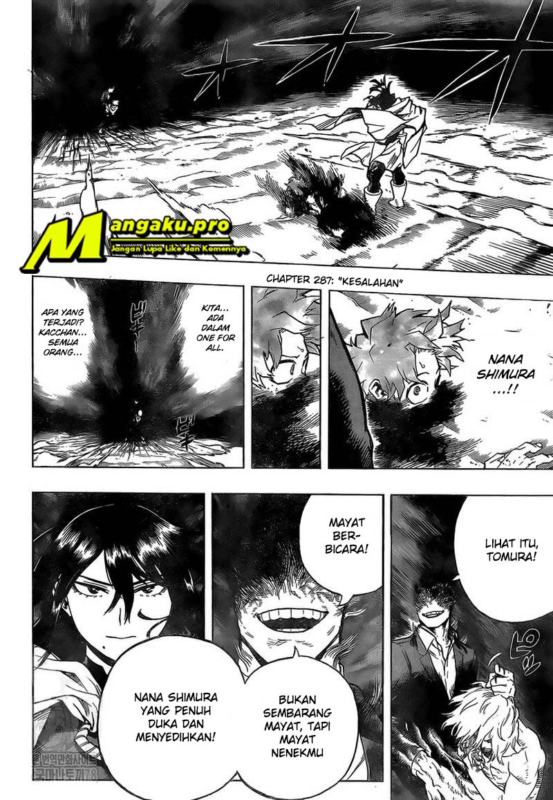 Boku no Hero Academia Chapter 287 Gambar 3