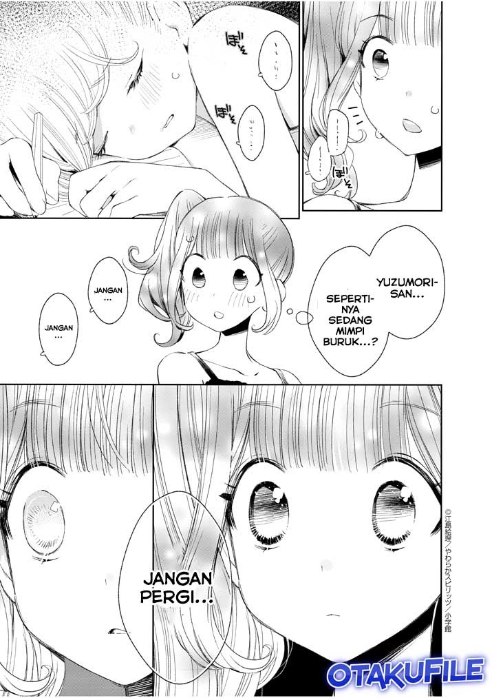 Yuzumori-san Chapter 18.2 Gambar 9