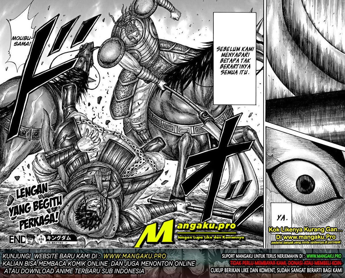 Kingdom Chapter 656 Gambar 17