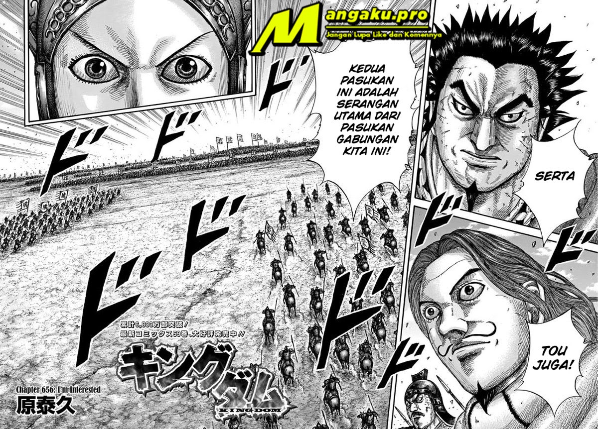 Kingdom Chapter 656 Gambar 5