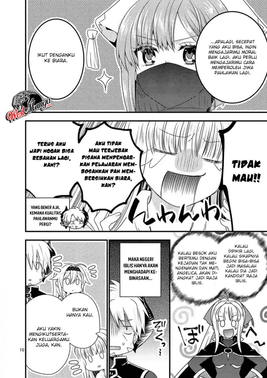 Maou desu Onna Yuusha no Hahaoya to Saikon Shita no de Onna Yuusha ga Giri no Musume ni Narimashita Chapter 32 Gambar 13
