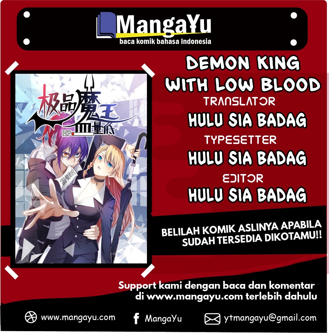 Baca Komik Demon King With Low Blood Chapter 09 Gambar 1