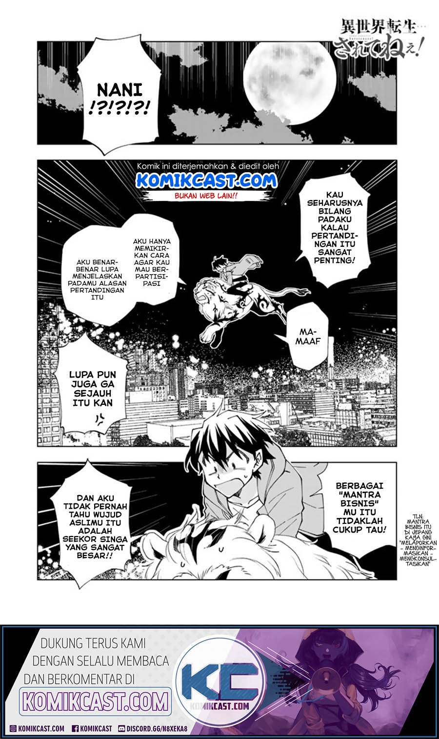 Baca  Isekai Tensei… Saretenee! Chapter 08 Gambar 2