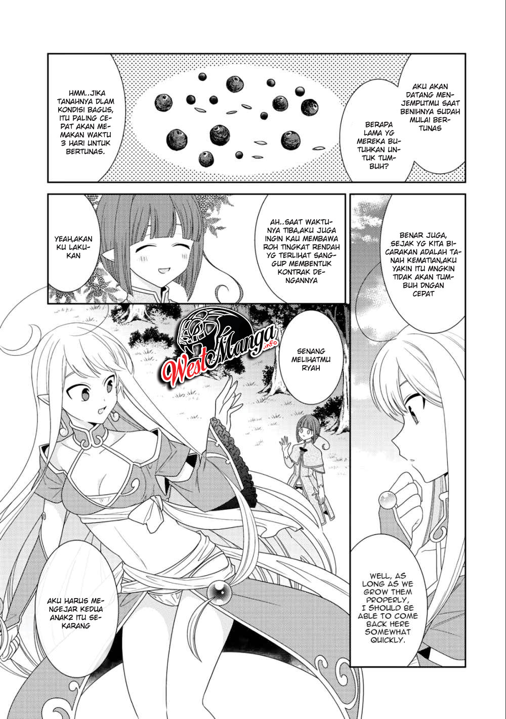 Seirei-tachi no Rakuen to Risou no Isekai Seikatsu Chapter 13 Gambar 28