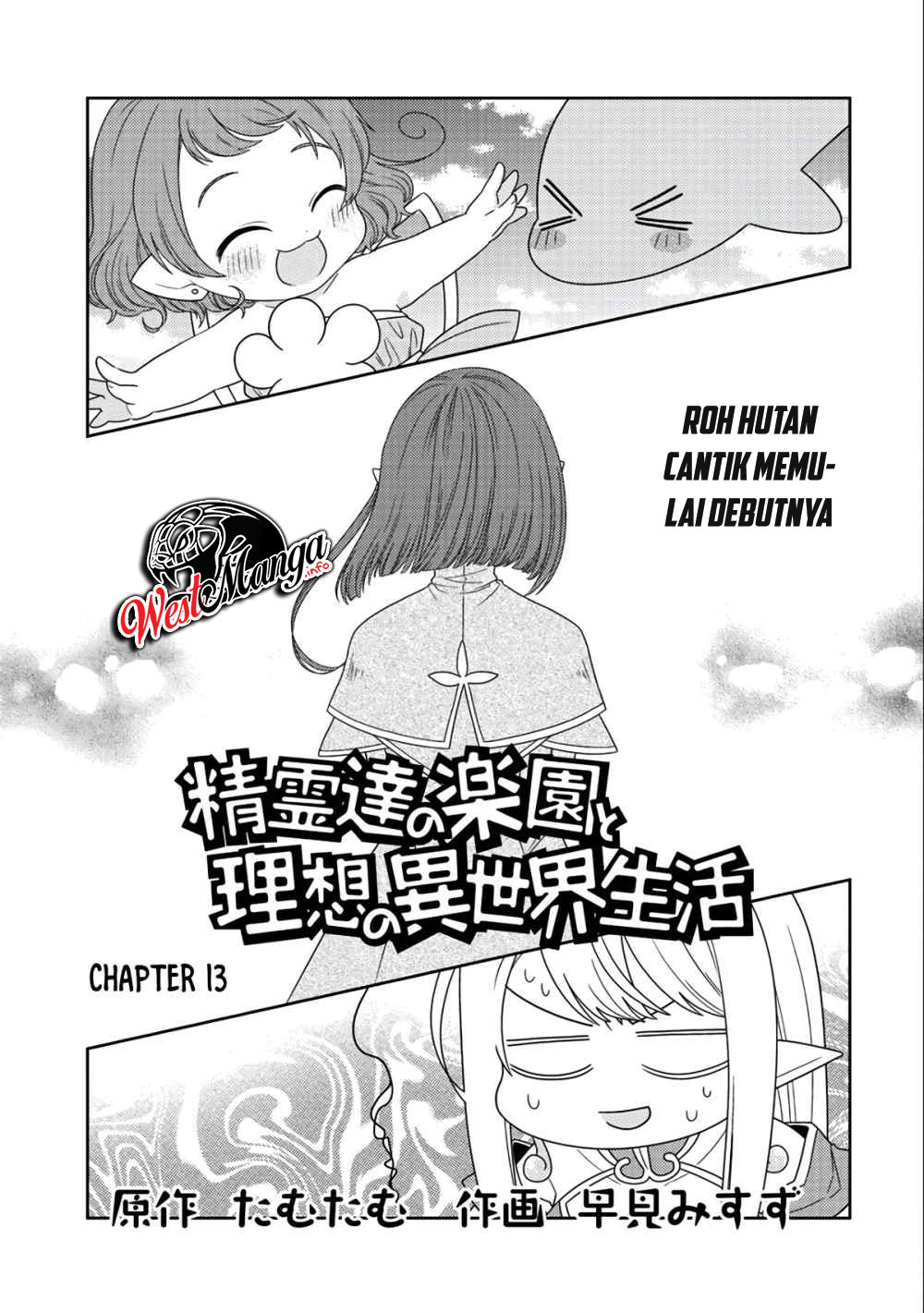 Seirei-tachi no Rakuen to Risou no Isekai Seikatsu Chapter 13 Gambar 3