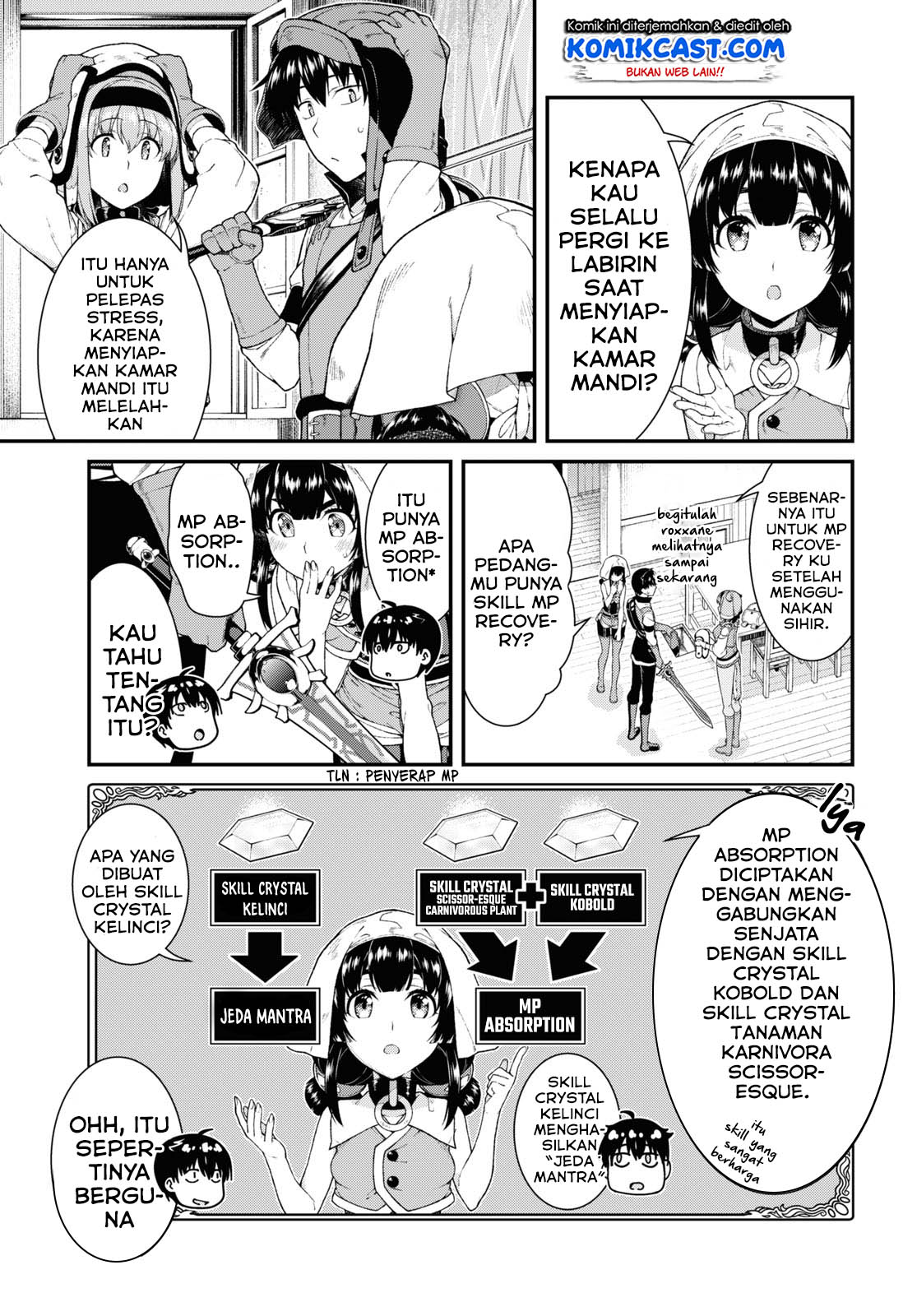Isekai Meikyuu de Harem wo Chapter 41 Gambar 8