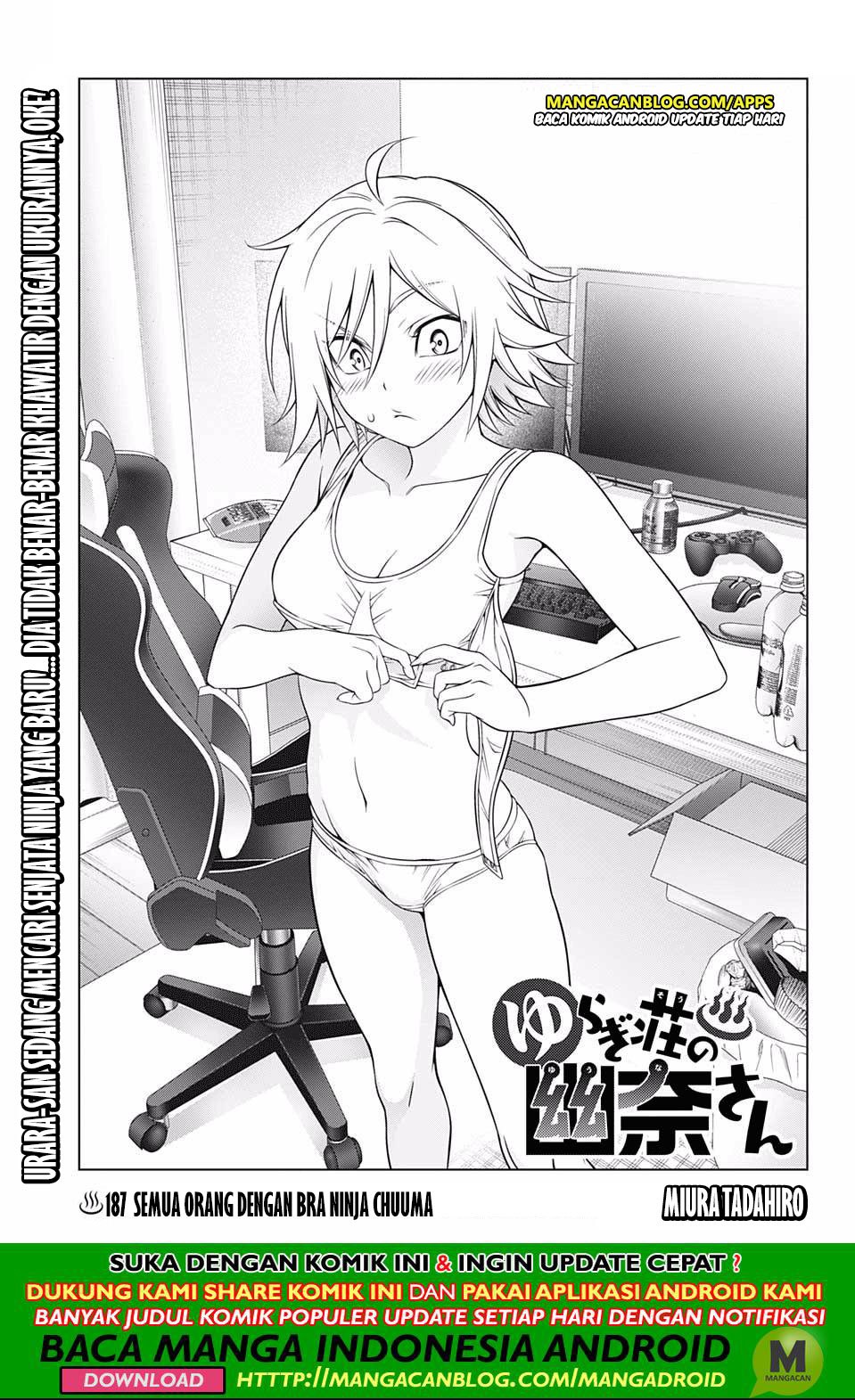 Baca Komik Yuragi-sou no Yuuna-san Chapter 187 Gambar 1