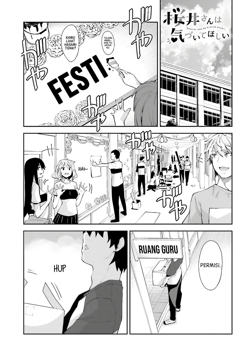 Baca Sakurai-san Wants To Be Noticed Chapter 11 Gambar 2