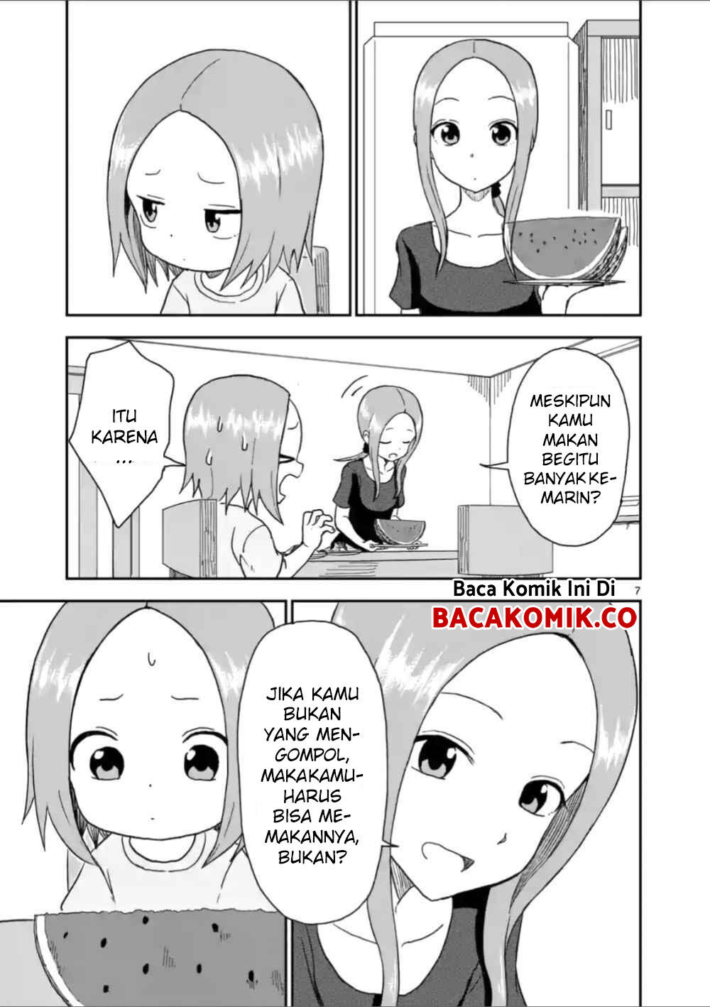 Karakai Jouzu no (Moto) Takagi-san Chapter 55 Gambar 8