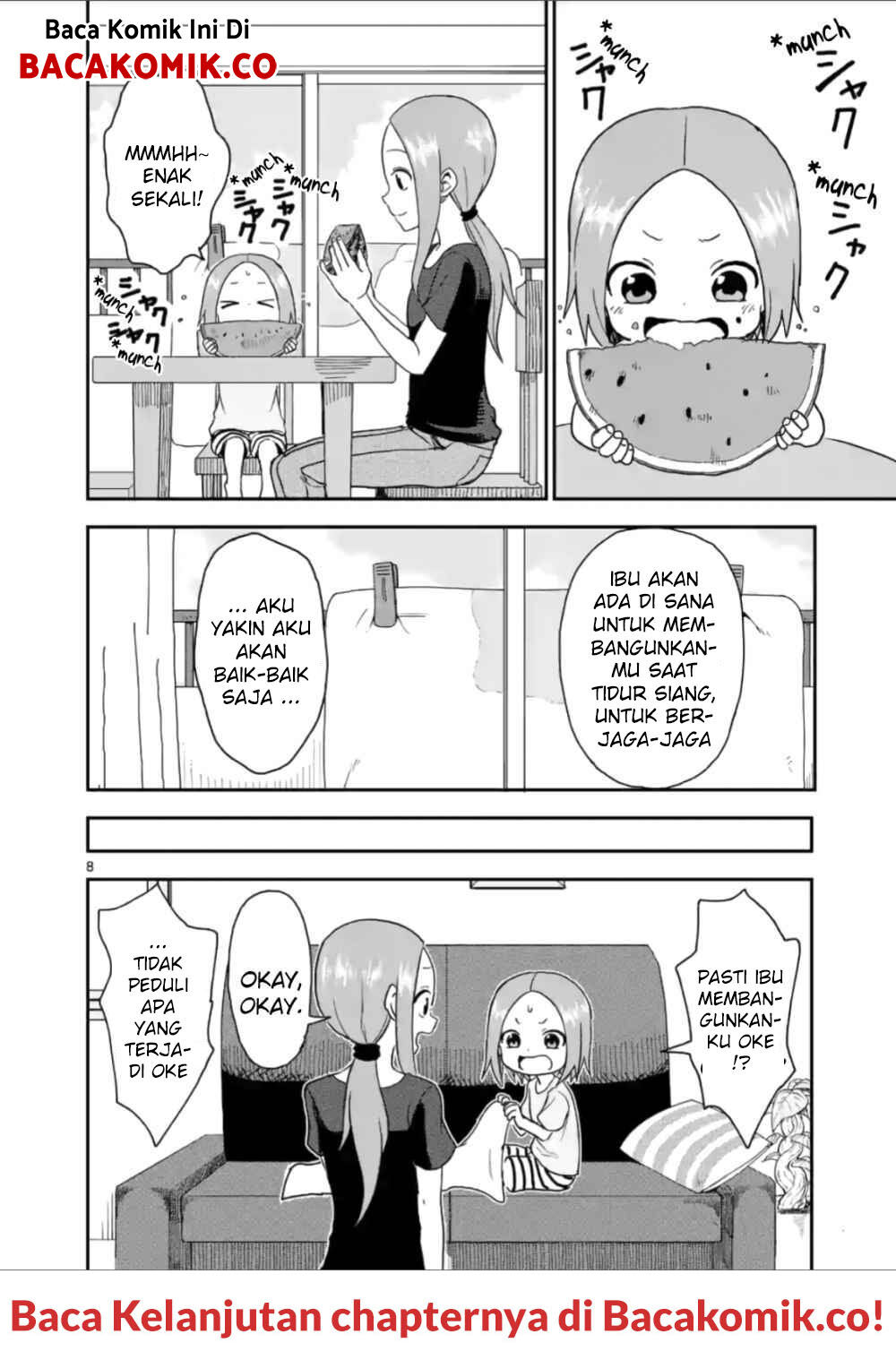 Karakai Jouzu no (Moto) Takagi-san Chapter 55 Gambar 9