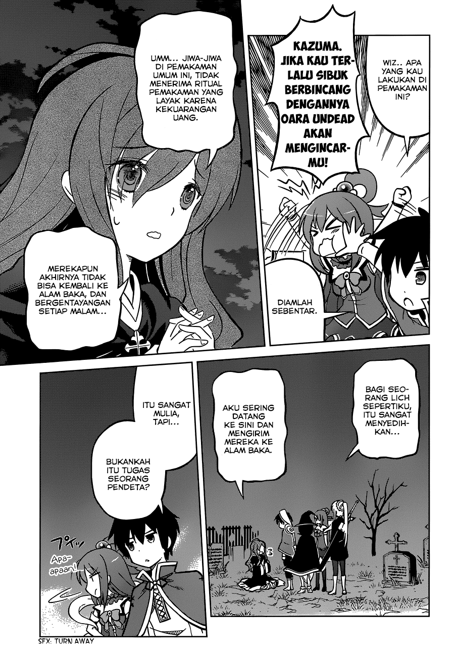 Kono Subarashii Sekai ni Shukufuku o! Chapter 03 Gambar 24