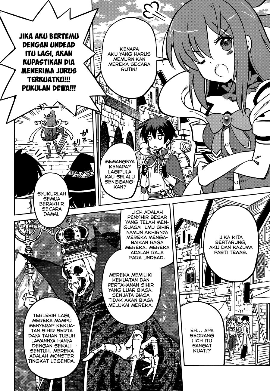 Kono Subarashii Sekai ni Shukufuku o! Chapter 03 Gambar 27