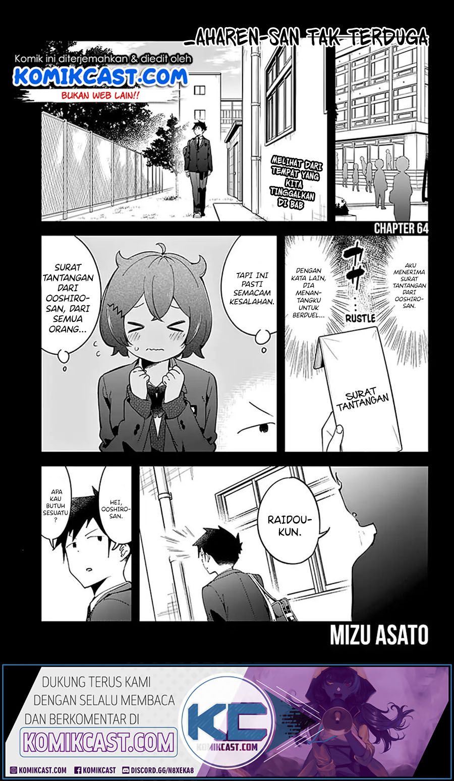 Baca Aharen-san wa Hakarenai Chapter 64 Gambar 2