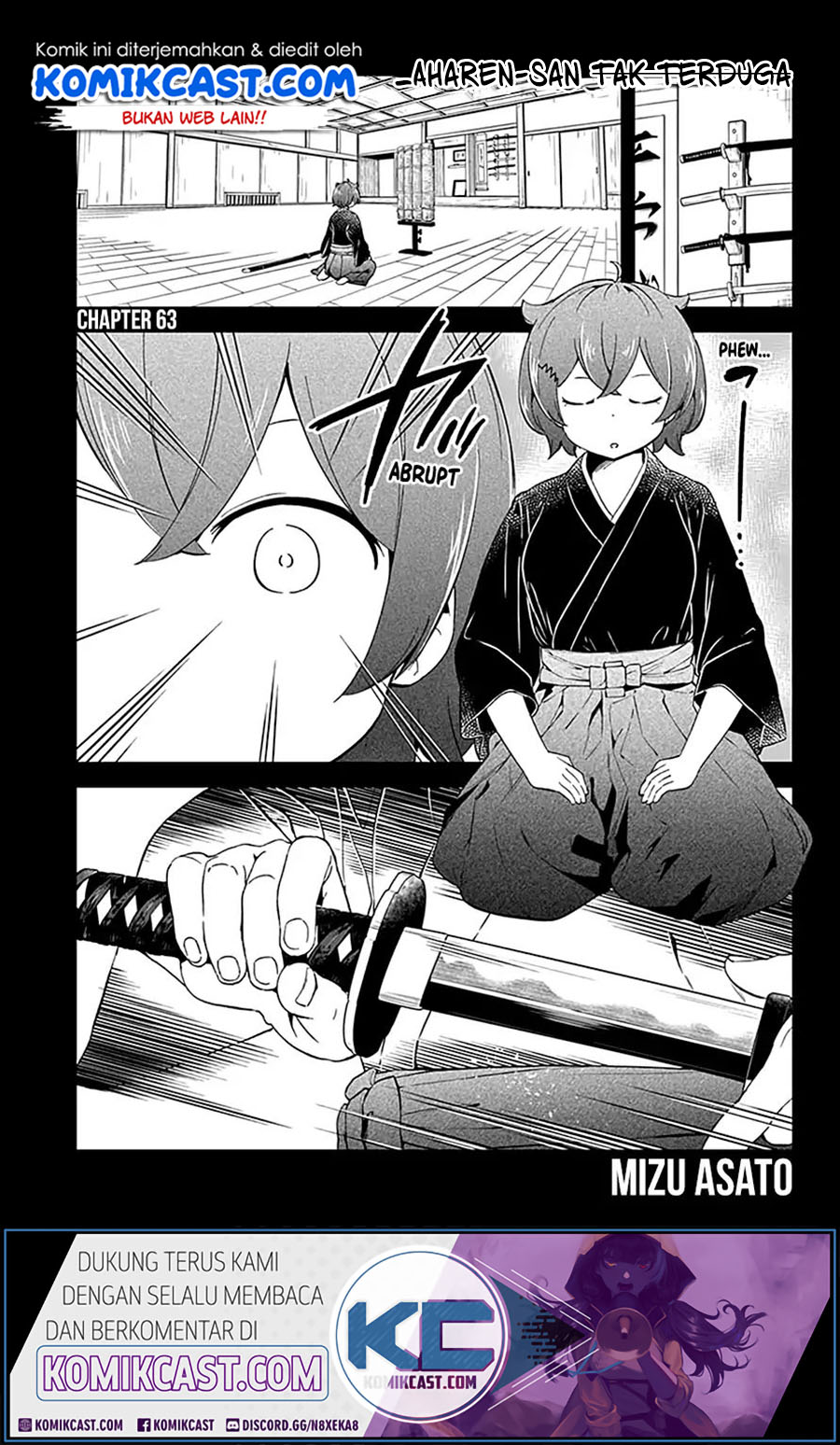 Baca Aharen-san wa Hakarenai Chapter 63 Gambar 2