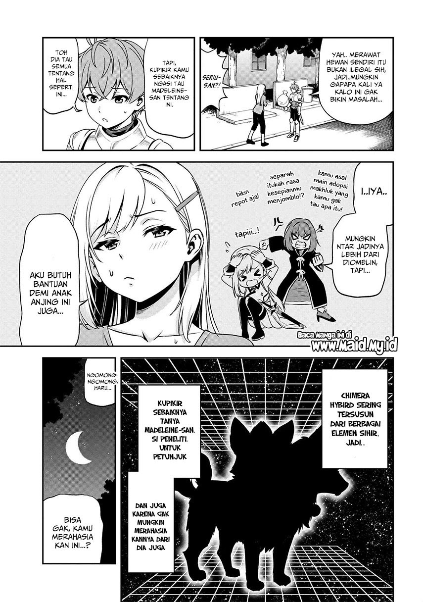 Toshiue elite onna kishi ga boku no mae de dake kawaii Chapter 05.1 Gambar 11
