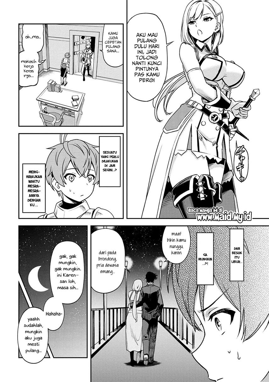 Toshiue elite onna kishi ga boku no mae de dake kawaii Chapter 05.1 Gambar 4