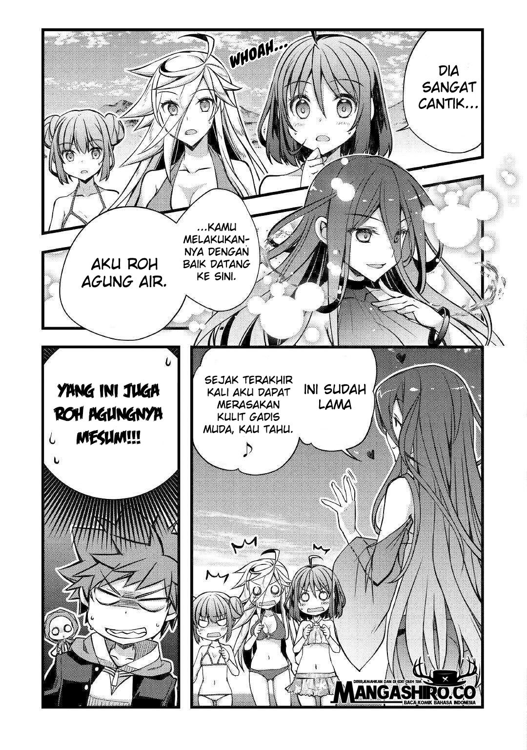 Yankee wa Isekai de Seirei ni Aisaremasu Chapter 33 Gambar 17