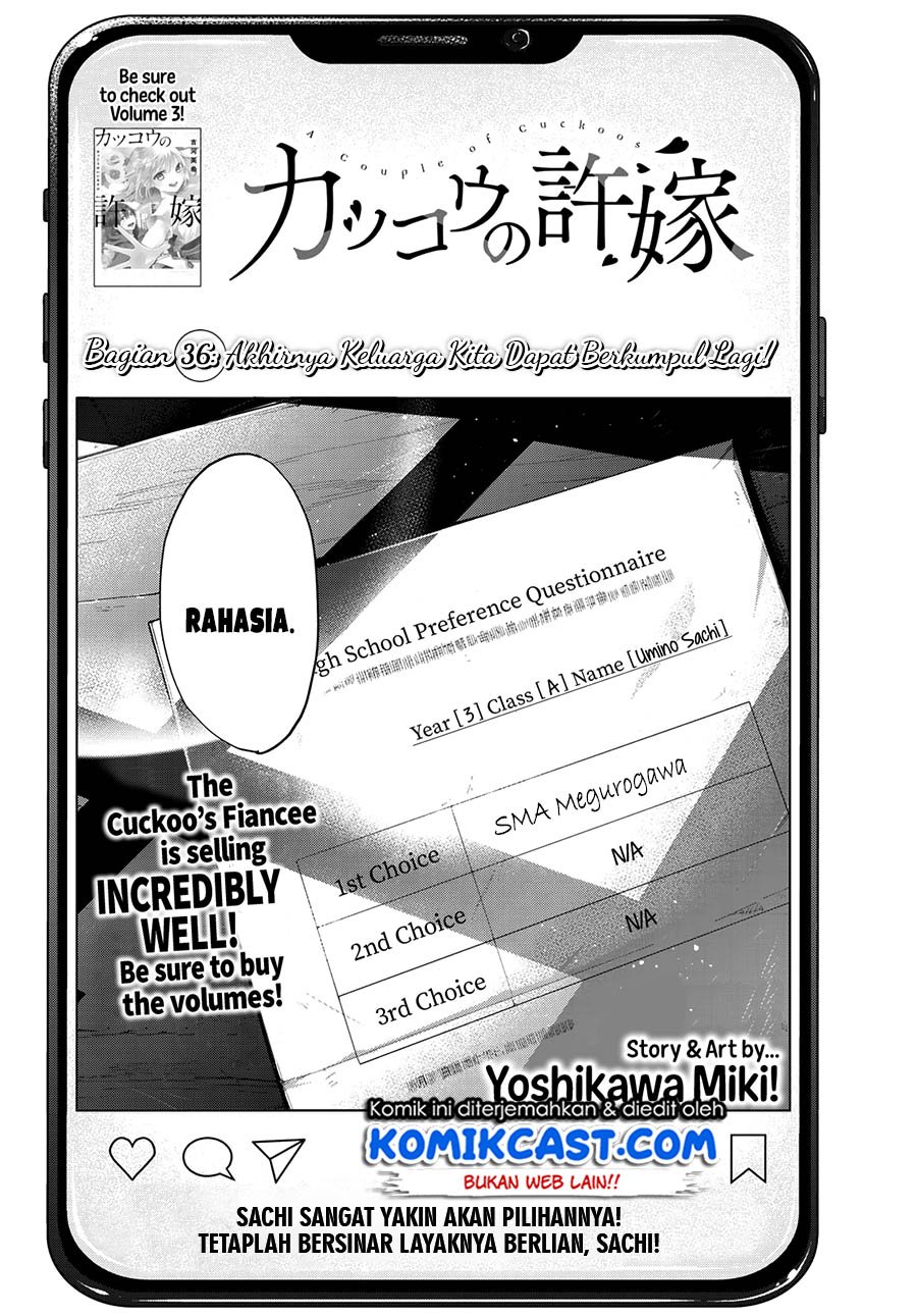 The Cuckoo’s Fiancee Chapter 36 Gambar 3