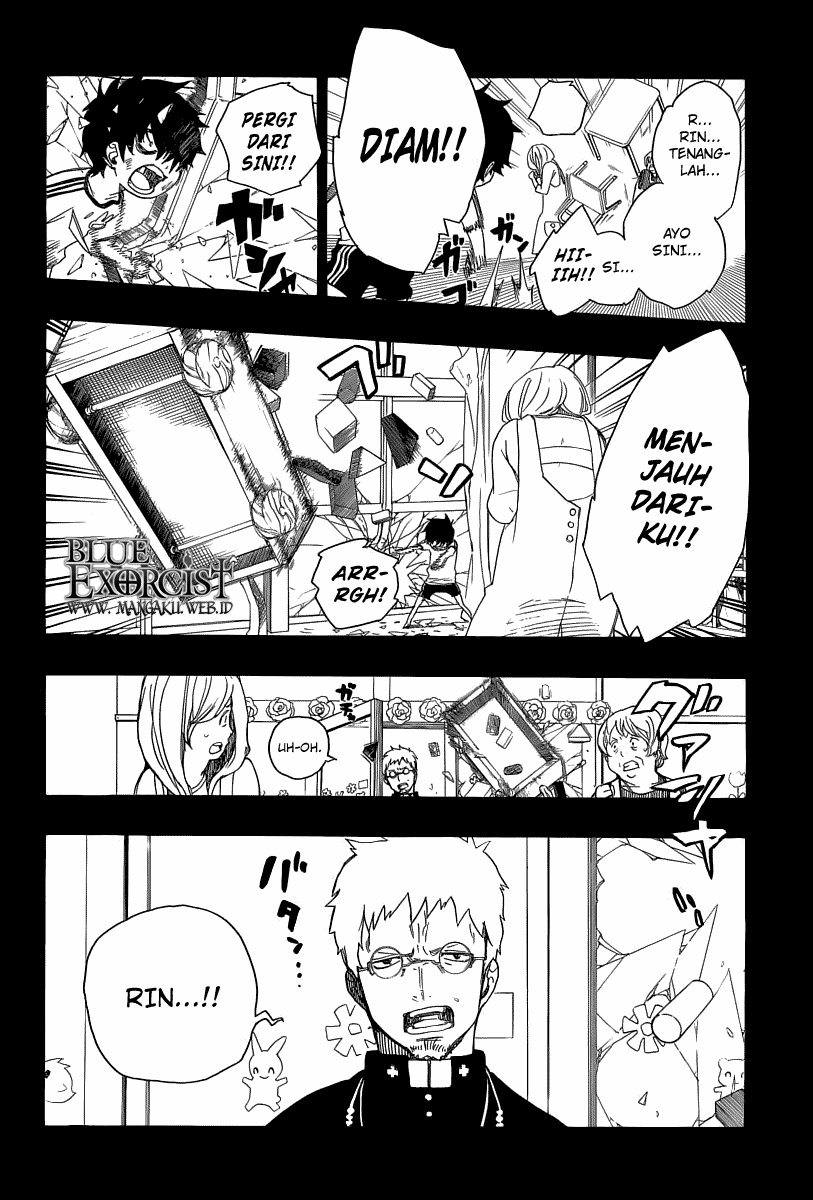 Ao no Exorcist Chapter 11 Gambar 3