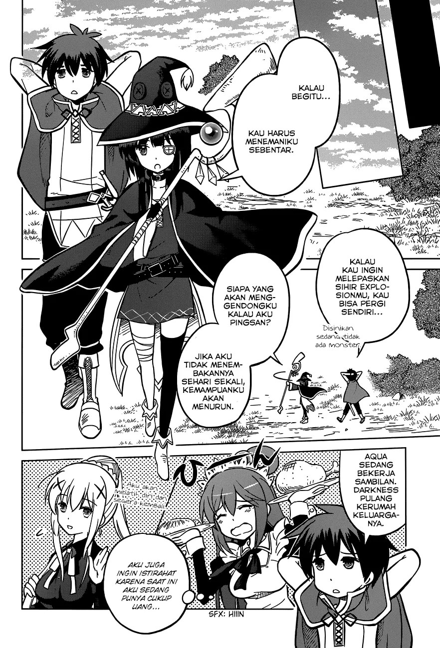 Kono Subarashii Sekai ni Shukufuku o! Chapter 04 Gambar 9