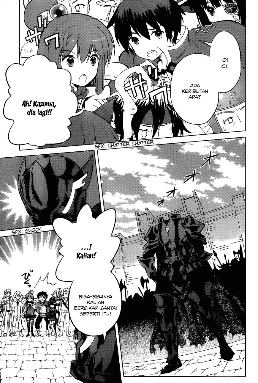 Kono Subarashii Sekai ni Shukufuku o! Chapter 09 Gambar 4