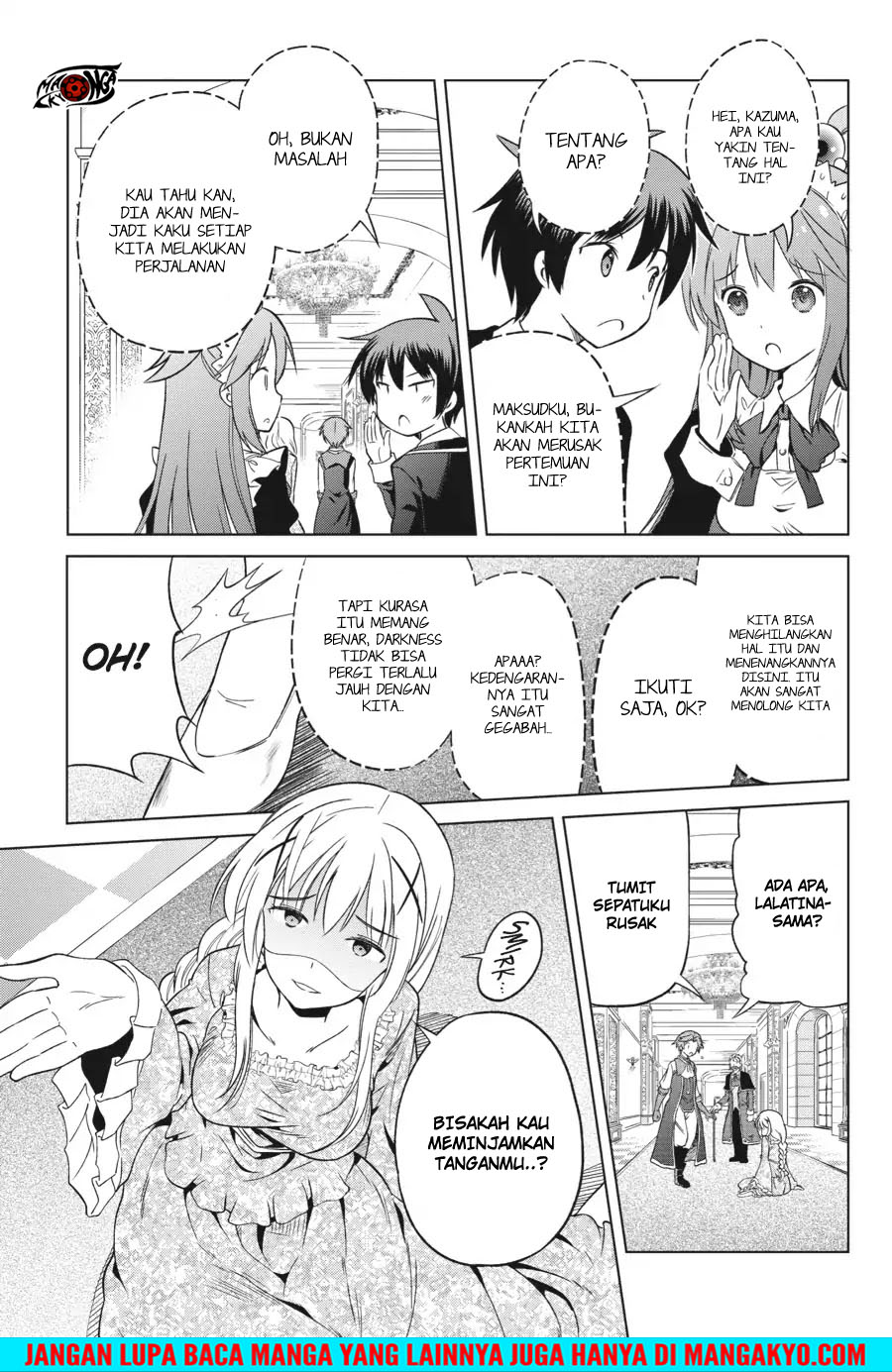 Kono Subarashii Sekai ni Shukufuku o! Chapter 27 Gambar 13