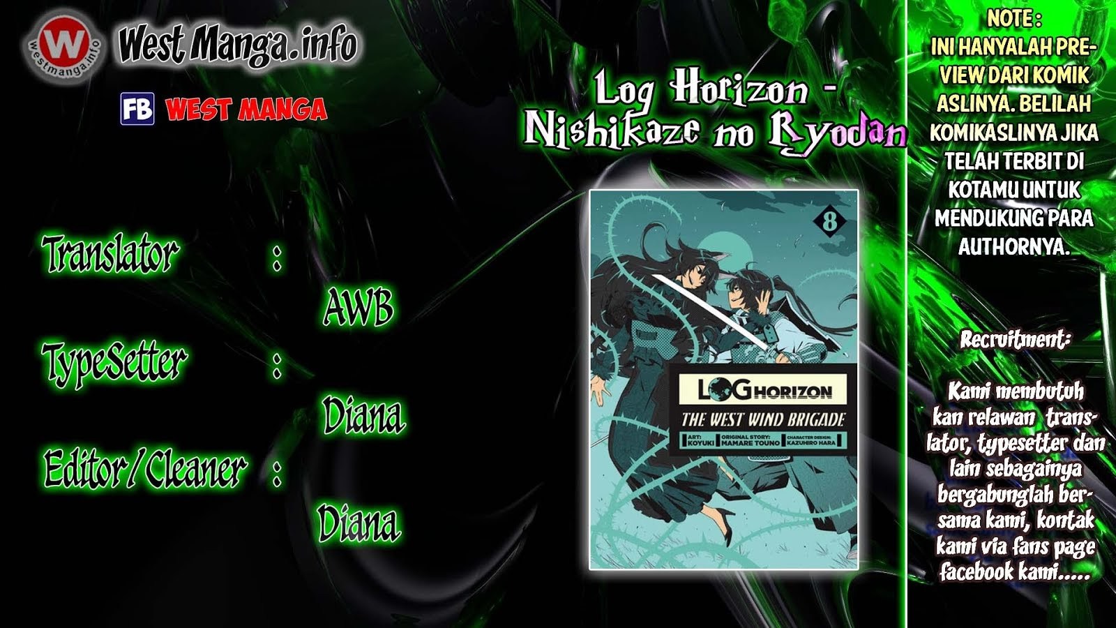 Baca Komik Log Horizon – Nishikaze no Ryodan Chapter 05 Gambar 1