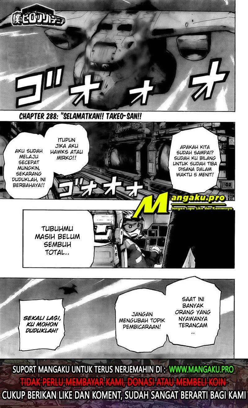 Baca Manga Boku no Hero Academia Chapter 288 Gambar 2