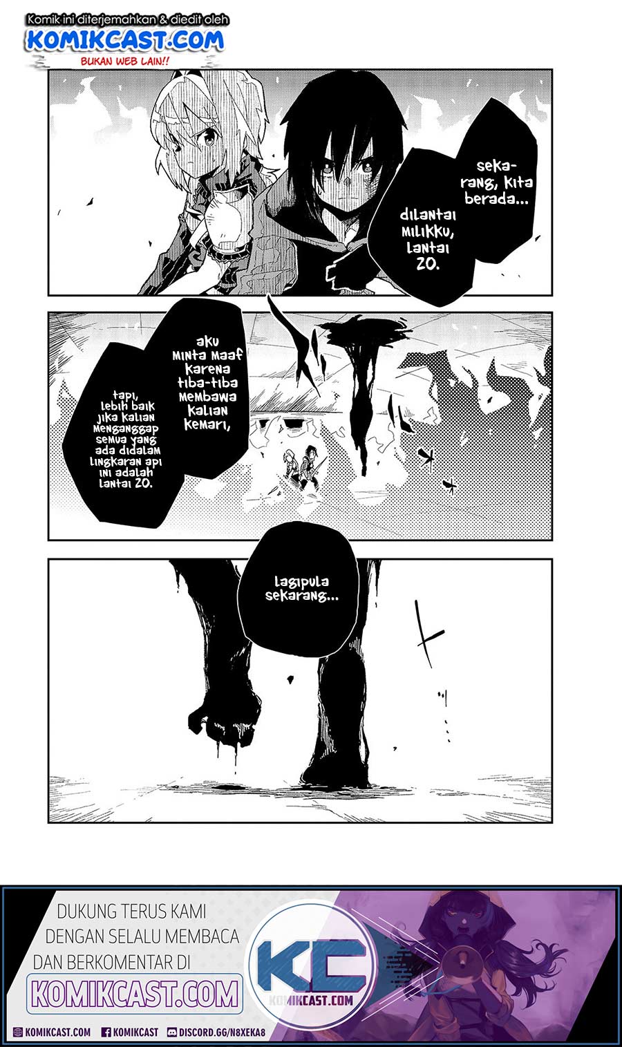 Baca  Isekai Meikyuu no Saishinbu o Mezasou Chapter 10 Gambar 2