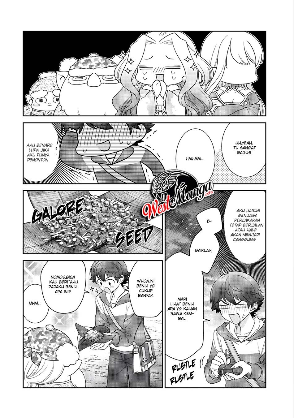 Seirei-tachi no Rakuen to Risou no Isekai Seikatsu Chapter 14 Gambar 10