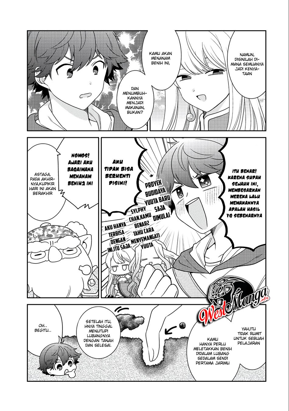 Seirei-tachi no Rakuen to Risou no Isekai Seikatsu Chapter 14 Gambar 13