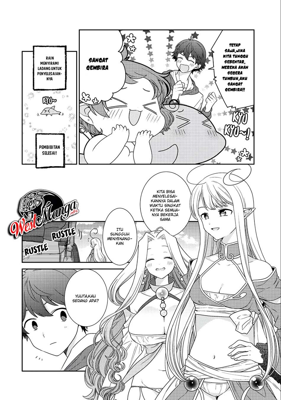 Seirei-tachi no Rakuen to Risou no Isekai Seikatsu Chapter 14 Gambar 16