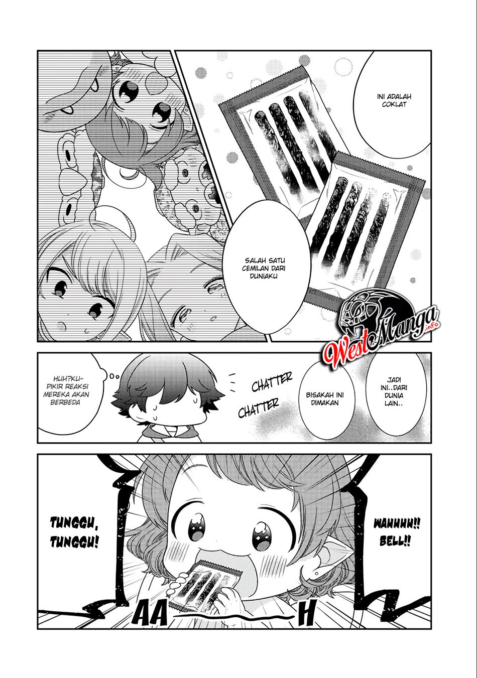 Seirei-tachi no Rakuen to Risou no Isekai Seikatsu Chapter 14 Gambar 18