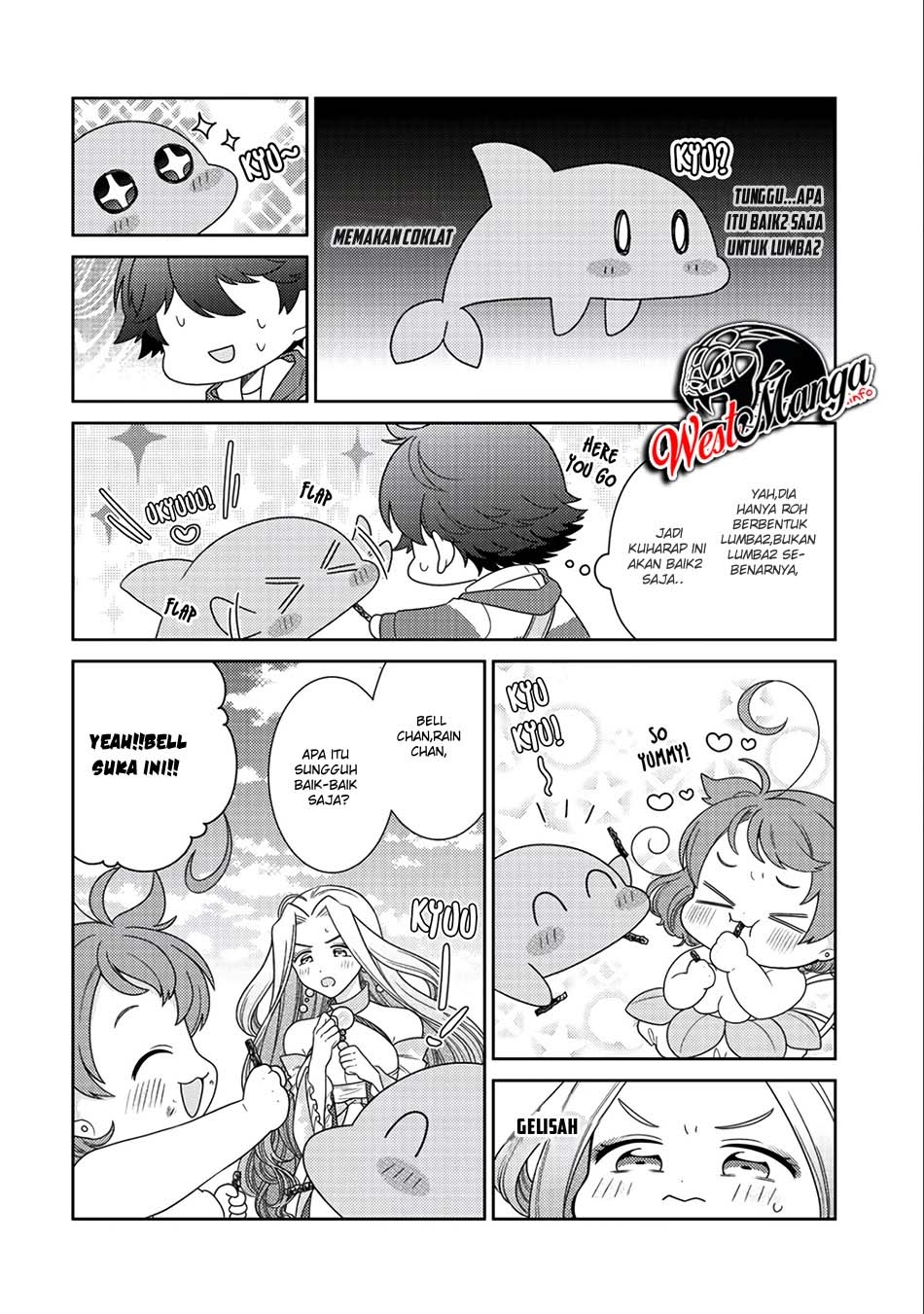 Seirei-tachi no Rakuen to Risou no Isekai Seikatsu Chapter 14 Gambar 22
